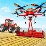 Cover Image of Download Drone Farming Simulator USA : Farm Tractor Driving 1.5.0 APK