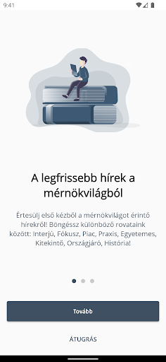 Android application Mérnökvagyok screenshort