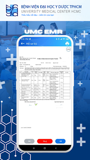 UMC EMR - Bệnh án điện tử screenshot 5