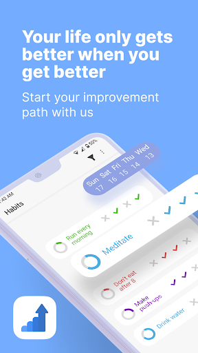 Android application New Me - Habit builder screenshort