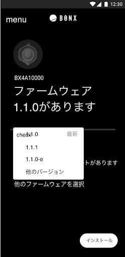 BONX Updater Screen 2