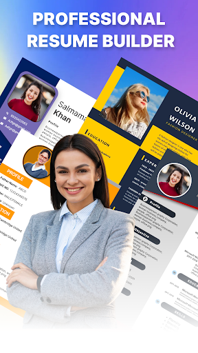 Android application Resume builder & CV maker screenshort