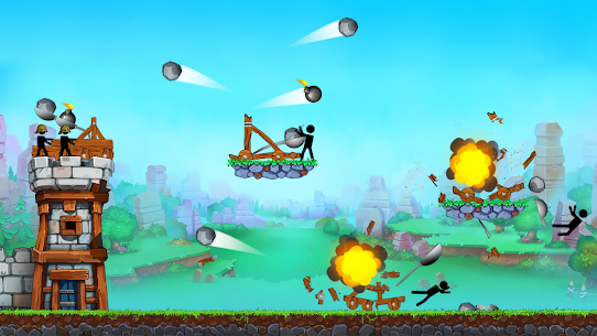 The Catapult – Stick man Throw 1.1.2 Apk + Mod 1