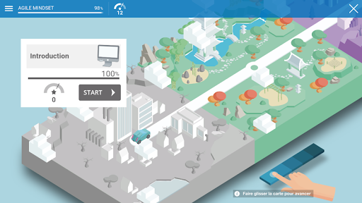 Android application Agile Awareness - Entreprise screenshort
