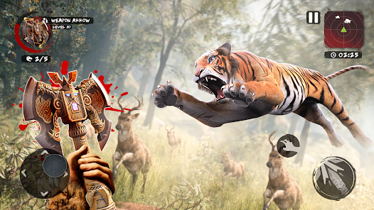 Captura 19 3d juegos de caza de animales android