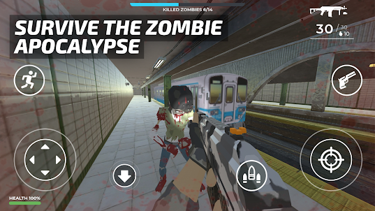 Subway: Zombie Shooting Games