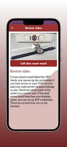 Gs8 ultra smart watch Guide