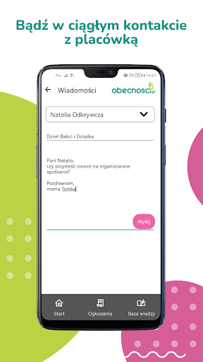 Obecnosci Rodzice/Opiekunowie Screen 3