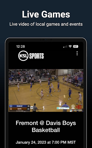 Screenshot of KSL Sports