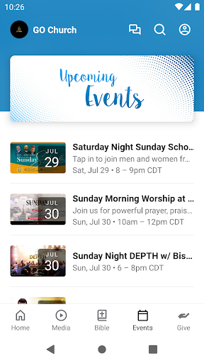 We Are GO Church Screen 3