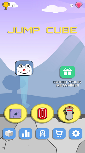 Android application Jump Cube screenshort
