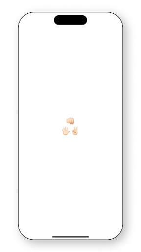 Android application Rock Paper Scissors screenshort