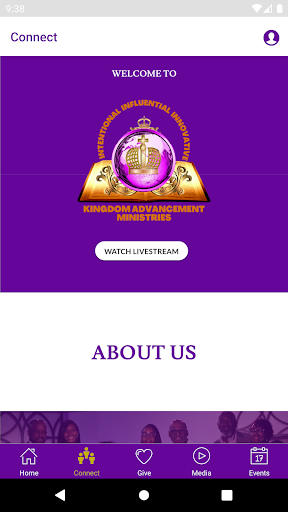 Android application KAM CARES APP screenshort