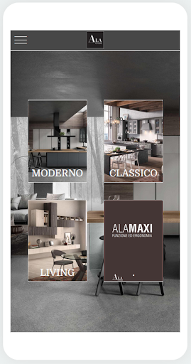 Android application Ala cucine screenshort