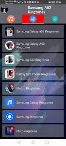 Samsung Galaxy A52 Ringtones