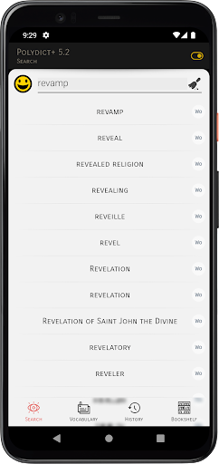 Polydict Multi Dictionary Screen 2