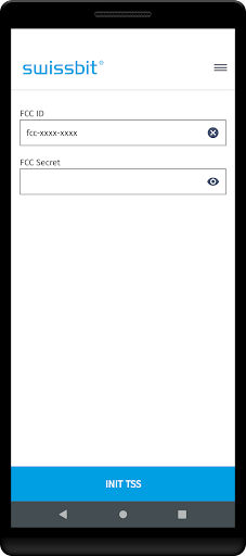 Swissbit Fiskal Cloud Connect Screen 2