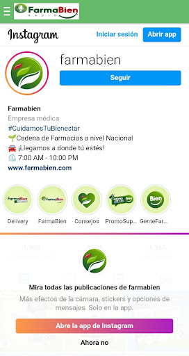 Android application FarmaBien Radio screenshort