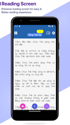 Android application Kinh Thánh screenshort