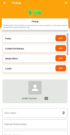 SaLin (Sampah Online) Screen 3