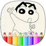 Shinchan Coloring Game icon