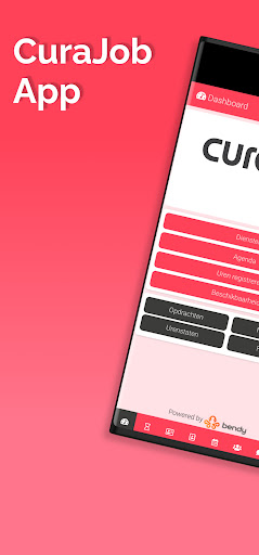 Android application CuraJob screenshort