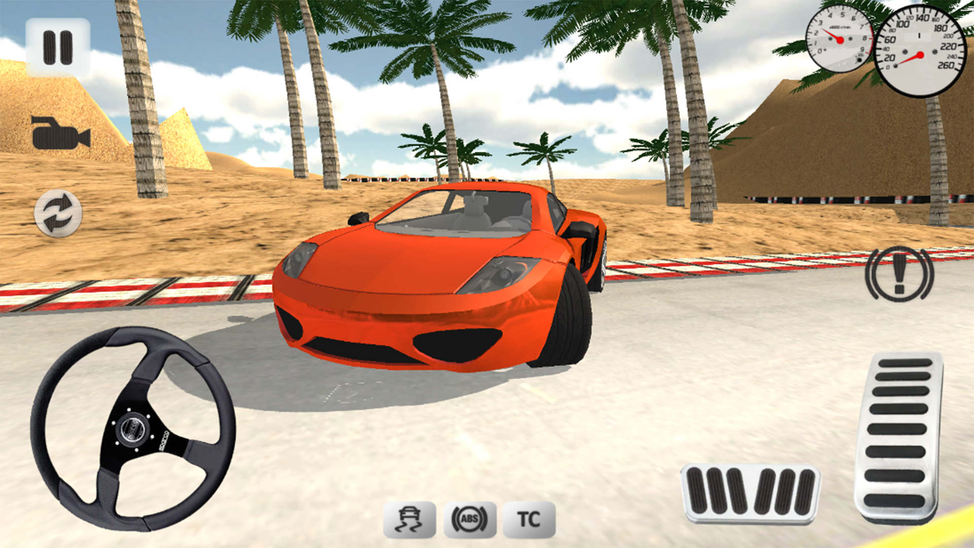 Android application Sport Car Simulator screenshort
