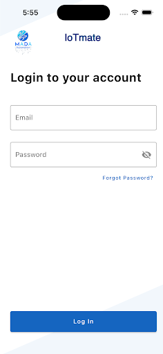 Android application IoTmate screenshort