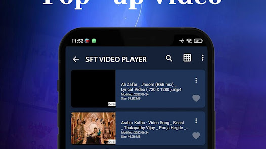 SFT Video Player -HD 4k Player Gallery Screentshots 6