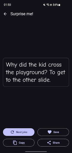 Dad Joke Collection Screen 2