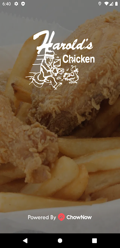 Android application Harold’s Chicken LV screenshort