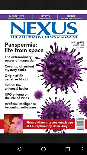 Android application Nexus Magazine screenshort