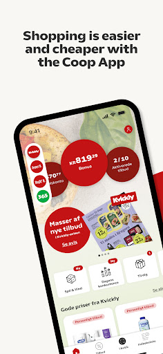 Android application Coop – Scan & Pay, App offers screenshort