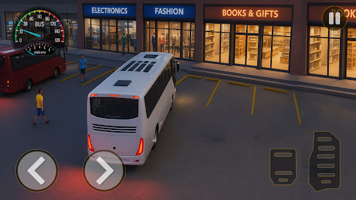 City Bus Games Driving Sim 3D ekran görüntüsü