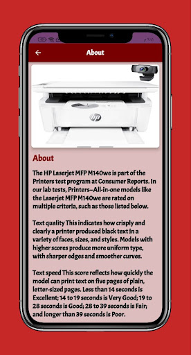 HP LaserJet MFP M140we Guide Screen 2