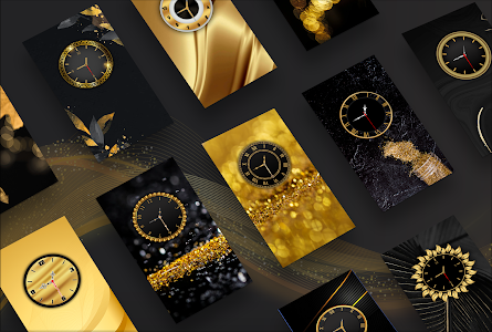 Gold Clock Live Wallpaper Unknown