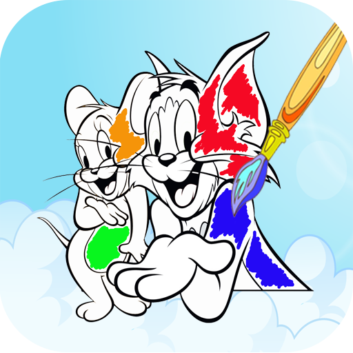 Tom And Jerryy Coloring Book