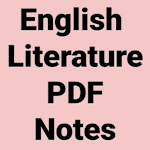 Cover Image of Download ENGLISH LITERATURE PDF NOTES  APK
