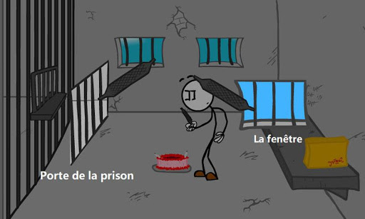 S'échapper de la Prison,aventure drôle  APK MOD (Astuce) screenshots 5