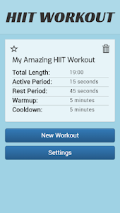 HIIT Workout (Interval Timer)