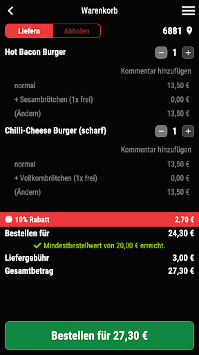 VIA64 - Pizza & Pasta Screen 2
