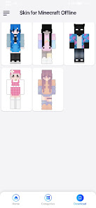Screenshot 15 Skin for Minecraft Offline android