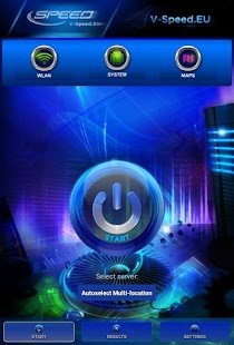 V-SPEED Speed Test Screenshot