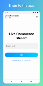 Live Commerce Stream