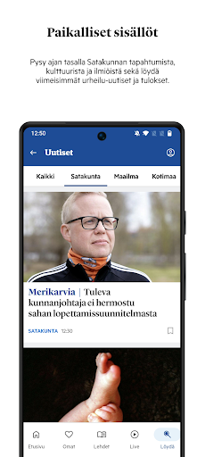 Satakunnan Kansa Länsi-Suomi Screen 3