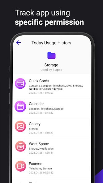 Permission Manager Dashboard MOD APK screenshot