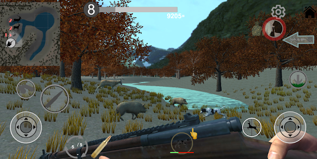 Simulador de caza - el juego Screenshot