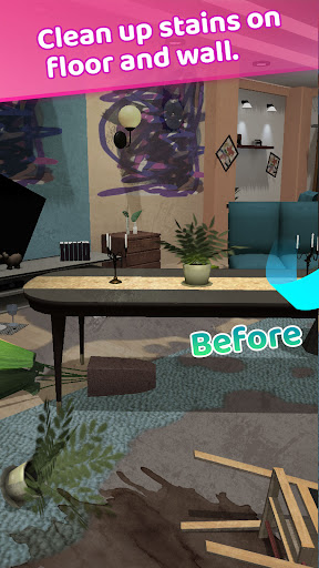 Android application Tidy it up! :Clean House Games screenshort