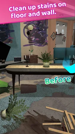 Game screenshot Tidy it up! :Clean House Games mod apk