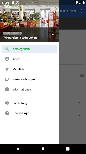 Stadtbücherei Winnenden Screen 2